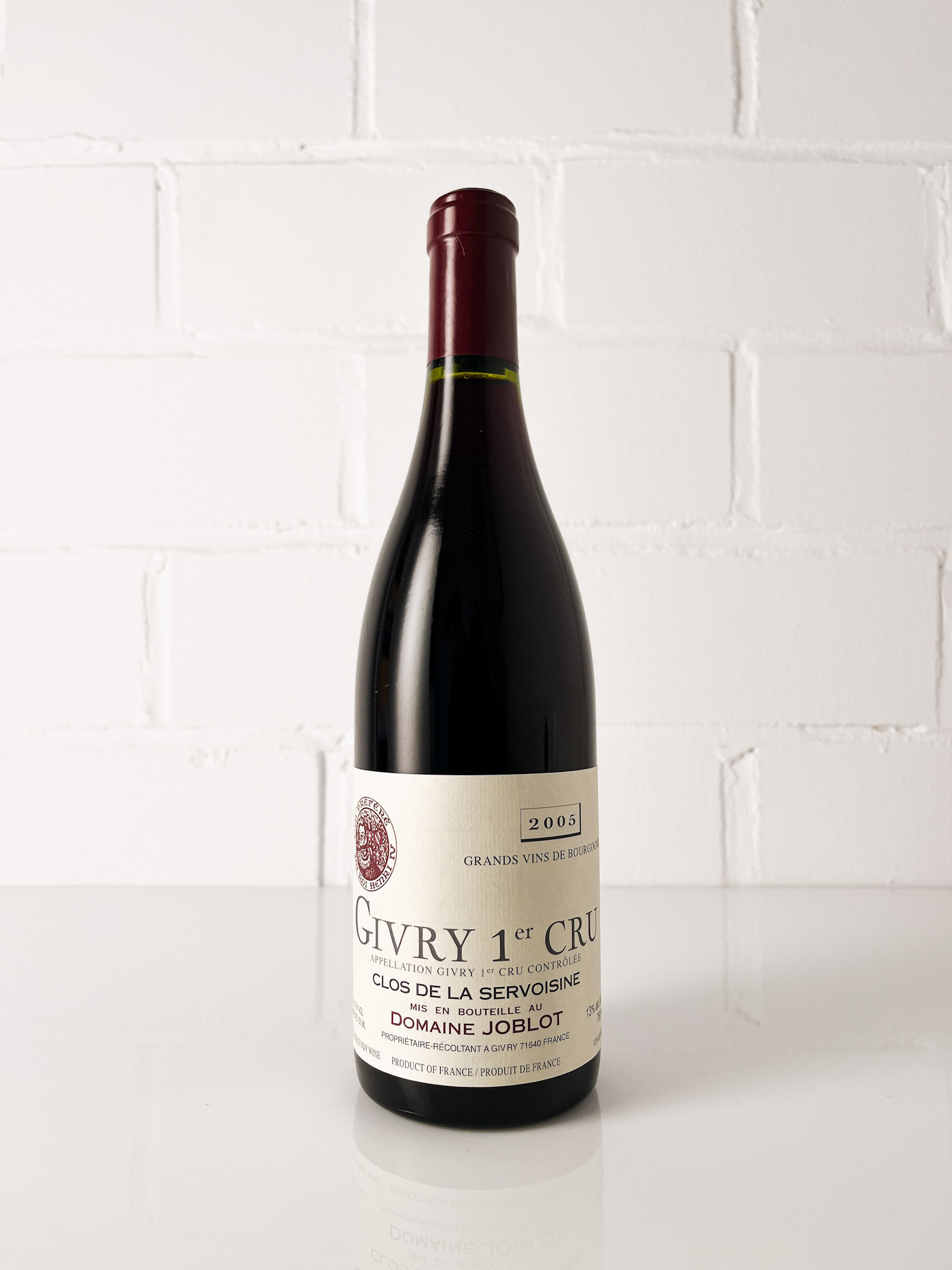 Givry 1er cru "Servoisine" 2005
