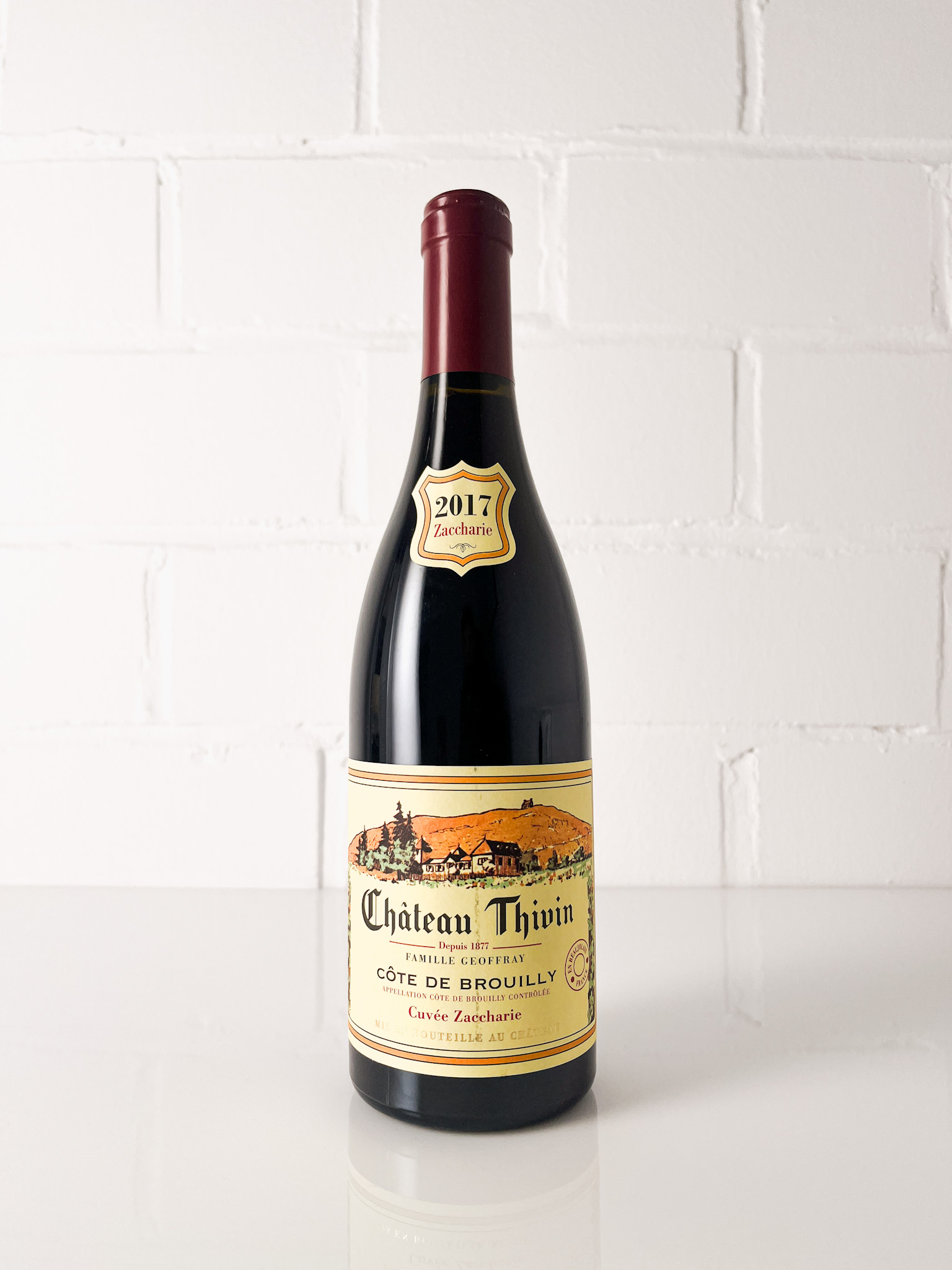 Côte de Brouilly Cuvée Zaccharie 2017