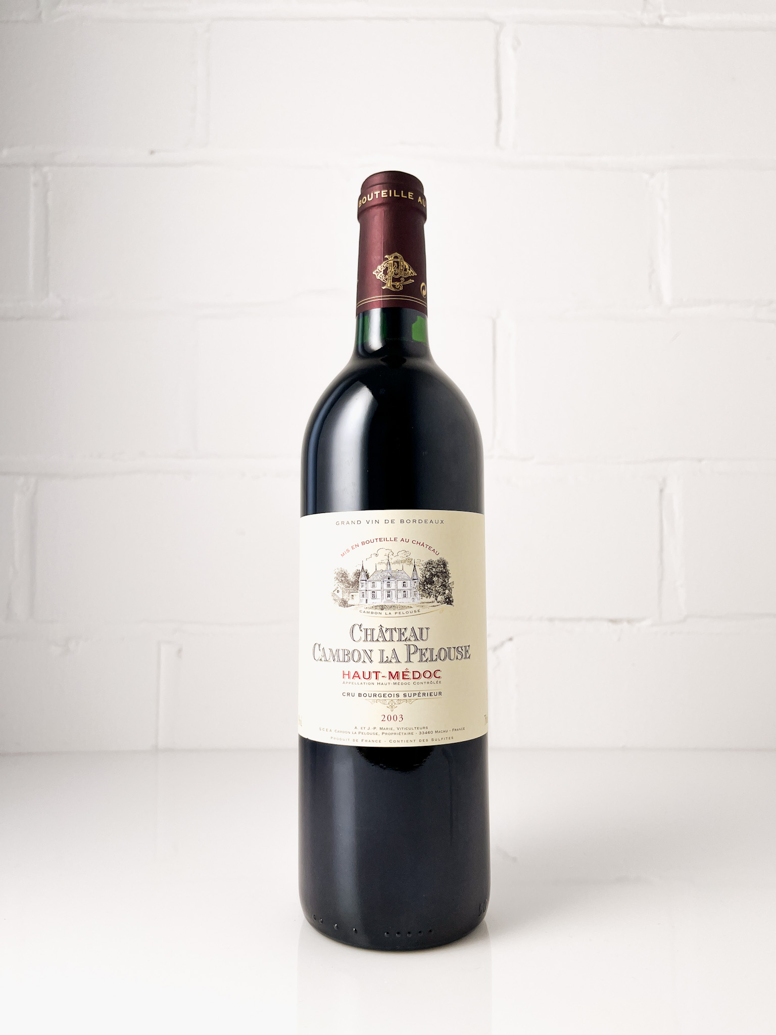 Chateau Cambon La Pelouse Cru Bourgeois 2003